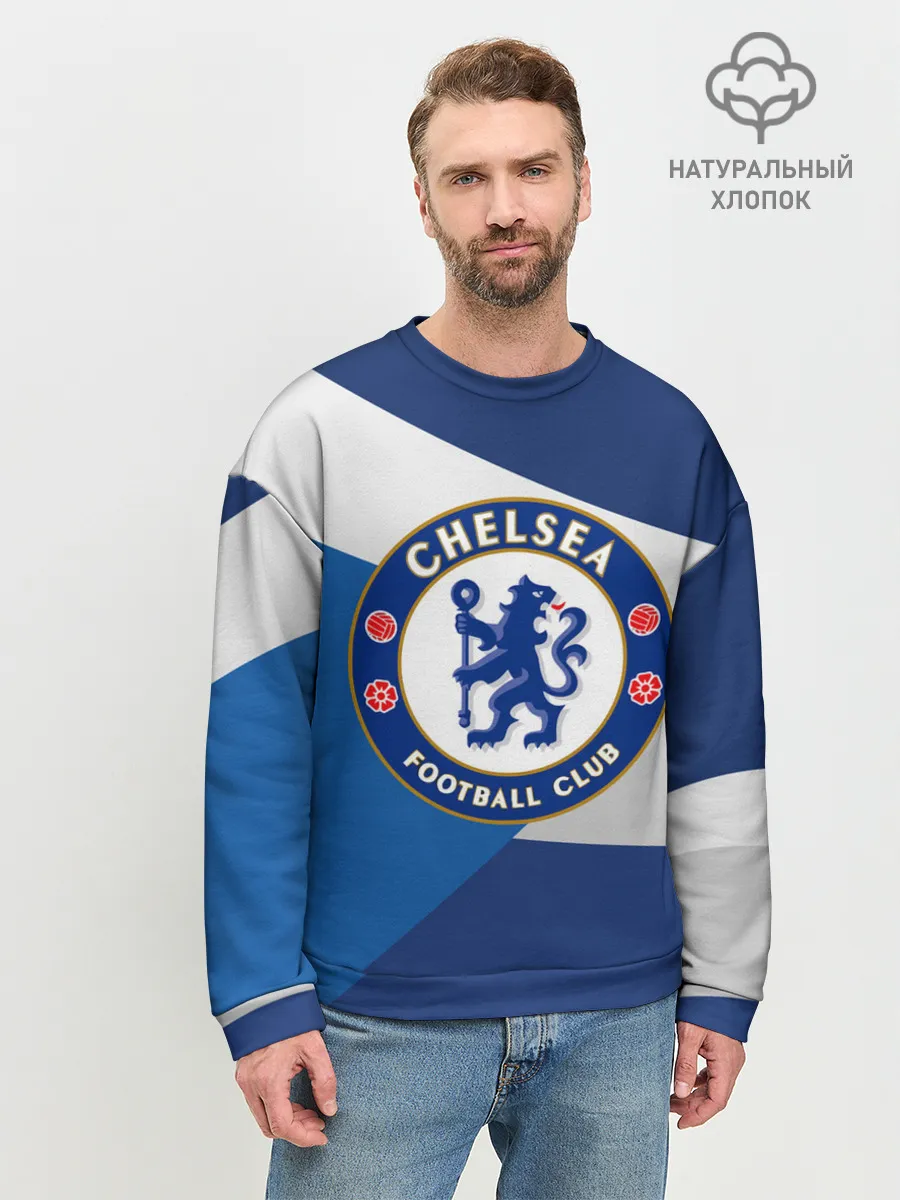 Мужской свитшот базовый / Chelsea Exlusive