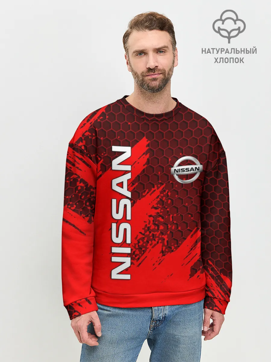 Мужской свитшот базовый / NISSAN