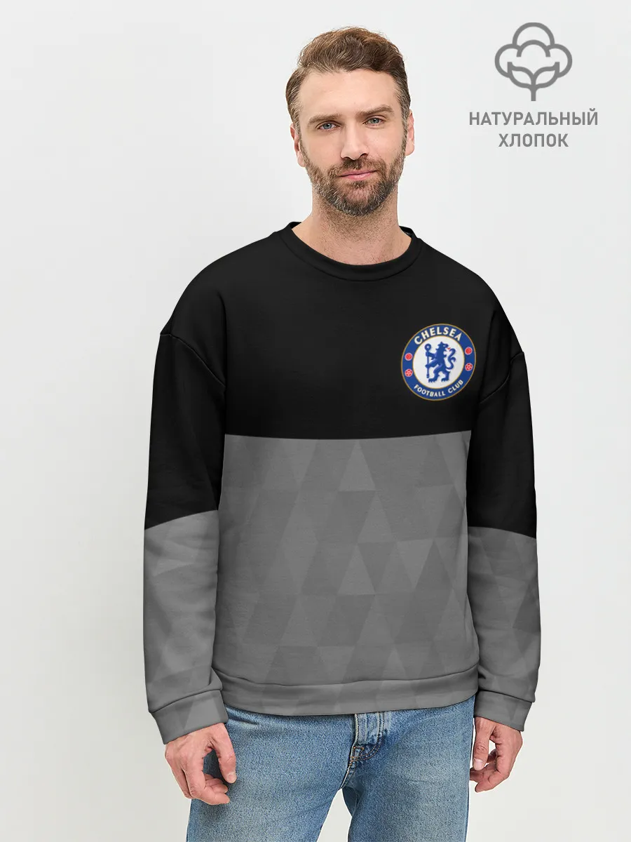 Мужской свитшот базовый / Chelsea London