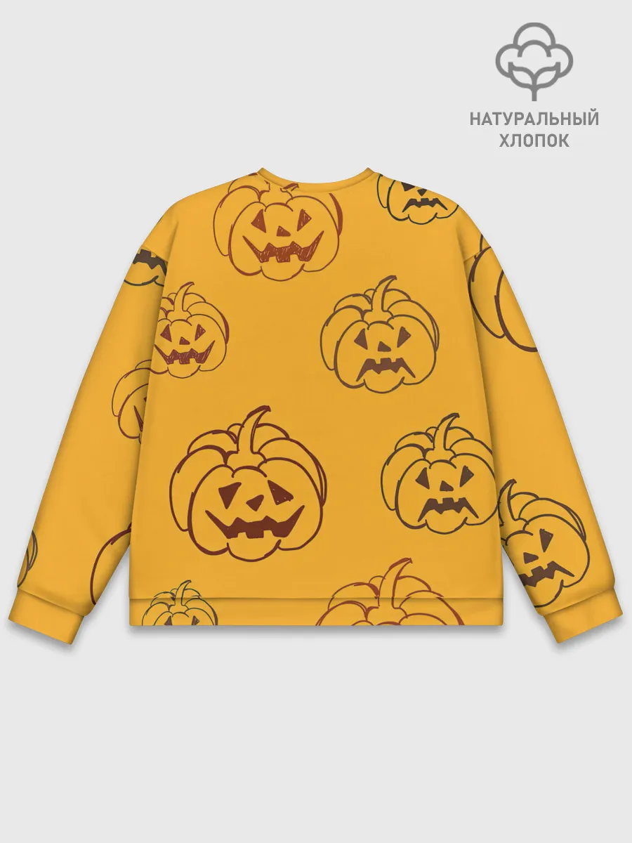 Мужской свитшот базовый / Тыквы