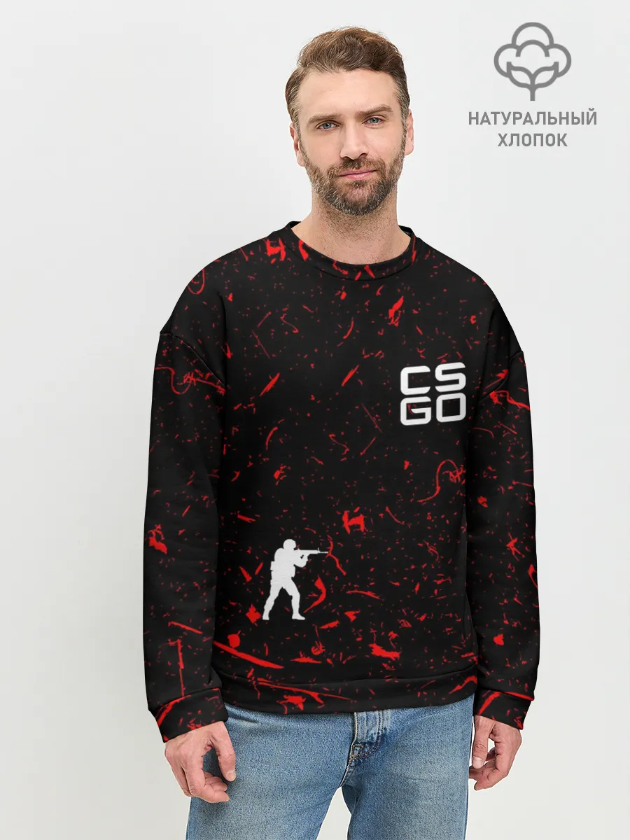 Мужской свитшот базовый / COUNTER STRIKE
