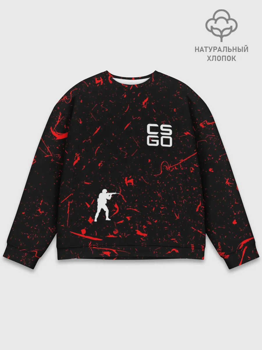 Мужской свитшот базовый / COUNTER STRIKE