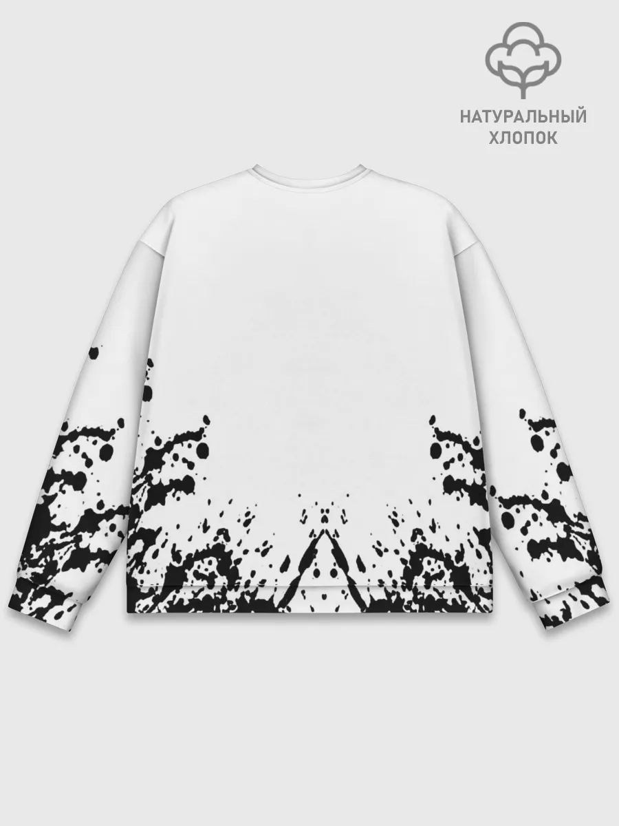 Мужской свитшот базовый / Хвост Феи на белом