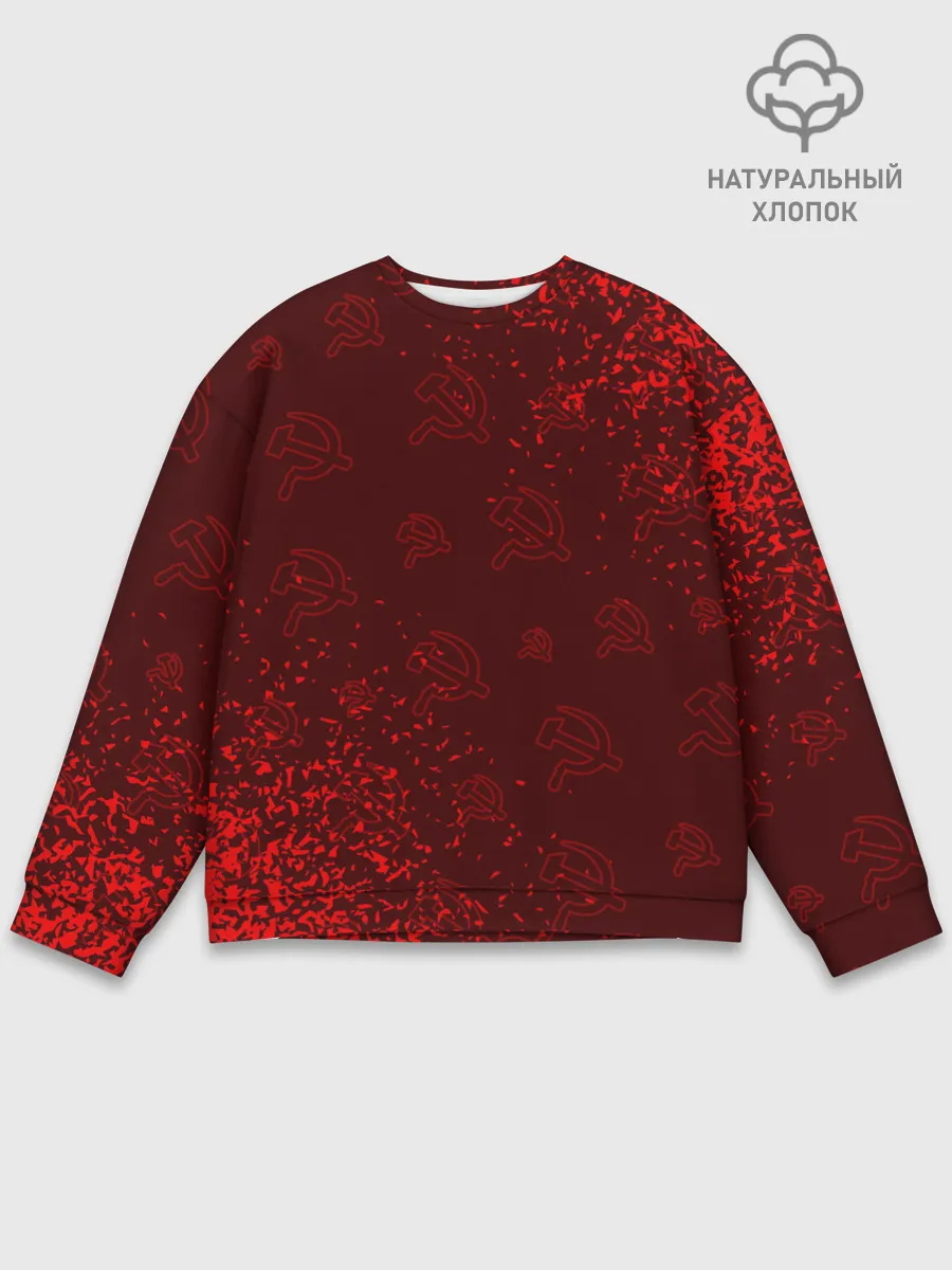 Мужской свитшот базовый / USSR / СССР