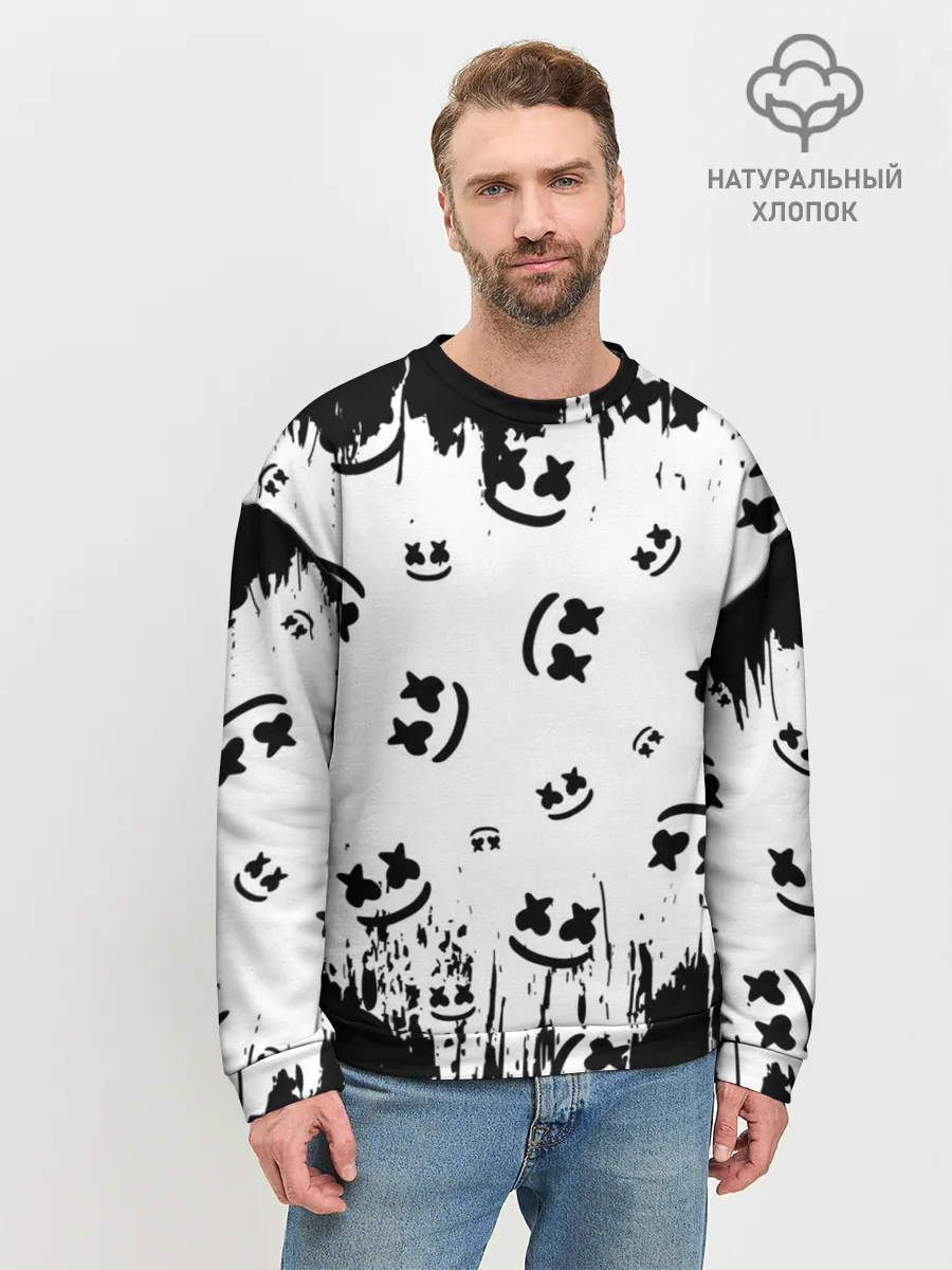 Мужской свитшот базовый / MARSHMELLO / МАРШМЕЛЛОУ
