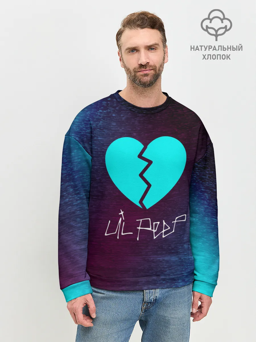 Мужской свитшот базовый / LIL PEEP / ЛИЛ ПИП