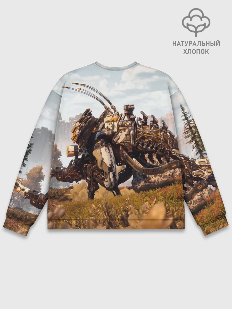 Мужской свитшот базовый / Horizon Zero Dawn