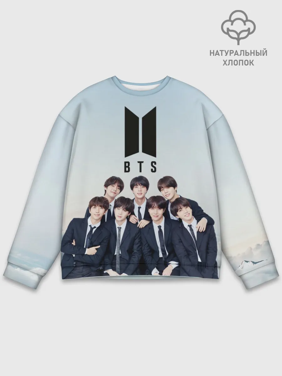 Мужской свитшот базовый / BTS