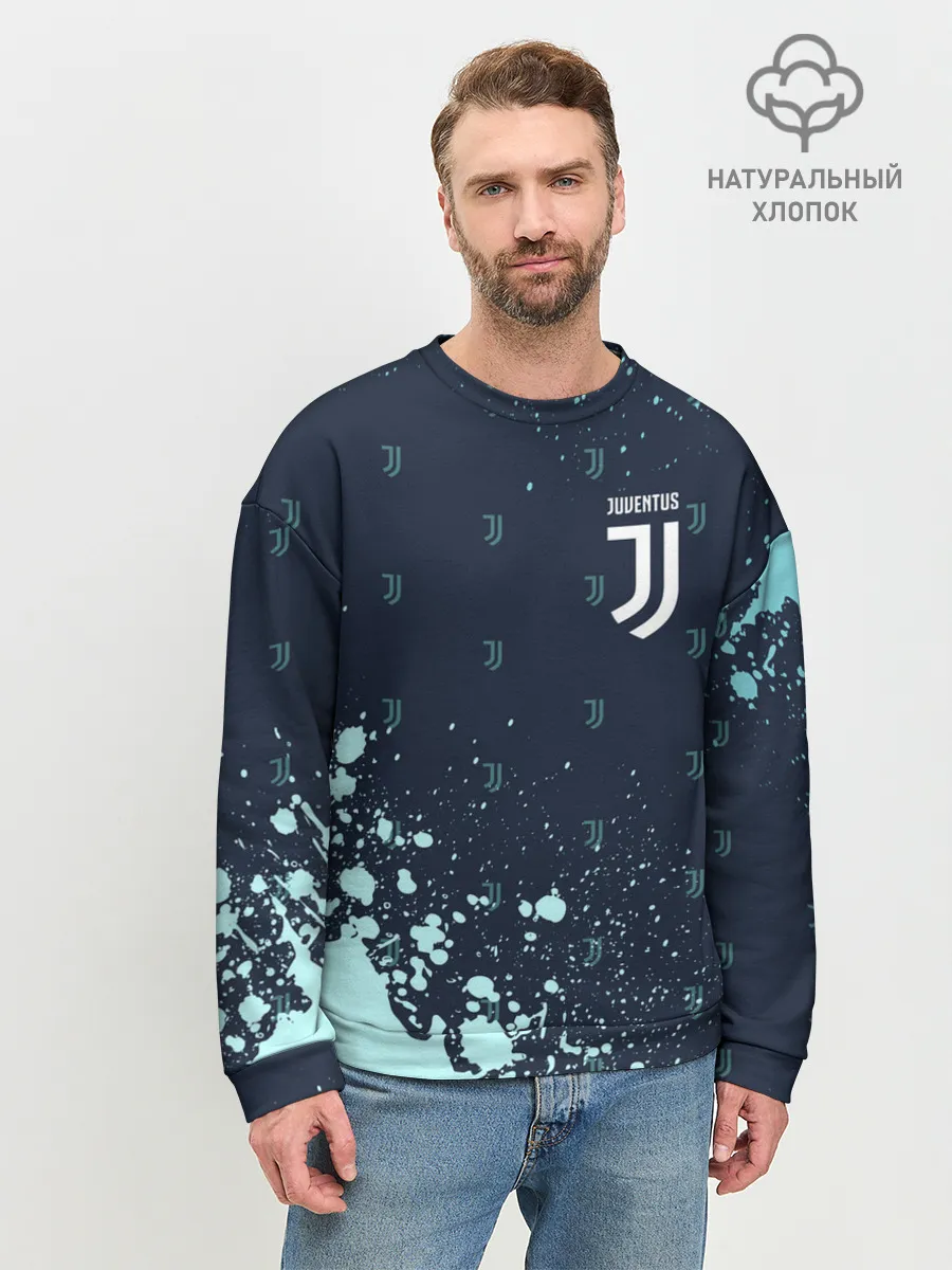 Мужской свитшот базовый / JUVENTUS / ЮВЕНТУС