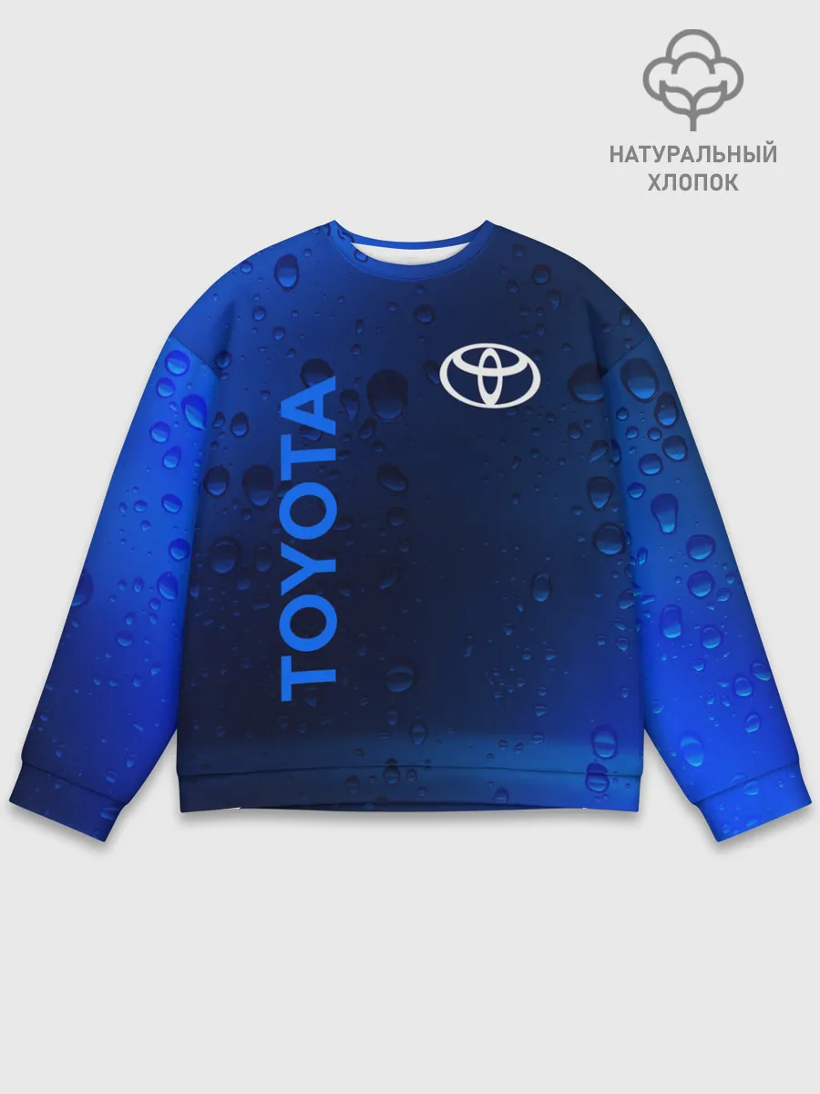Мужской свитшот базовый / TOYOTA / ТОЙОТА