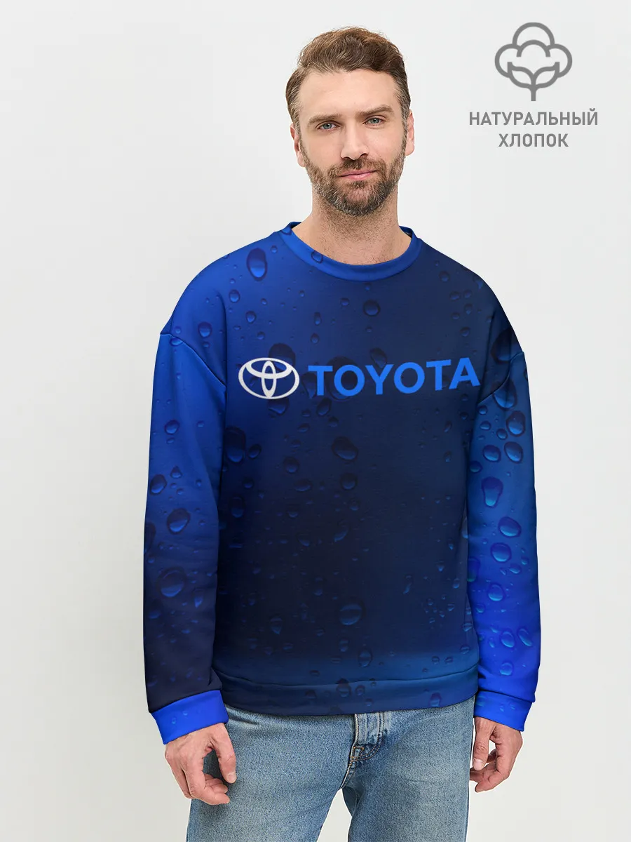 Мужской свитшот базовый / TOYOTA / ТОЙОТА