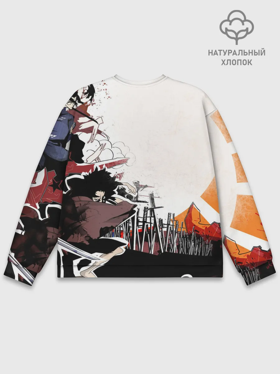 Мужской свитшот базовый / Афросамурай аниме