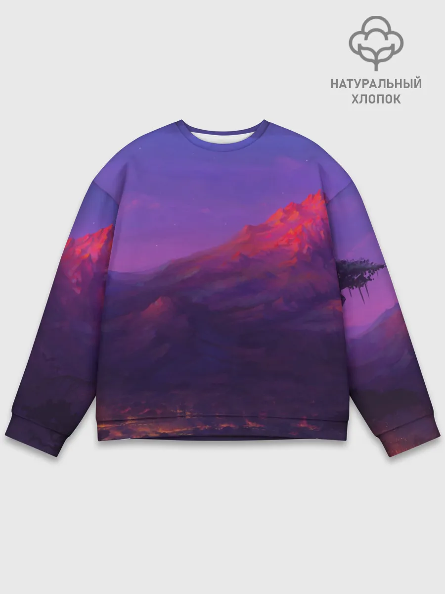Мужской свитшот базовый / Горы