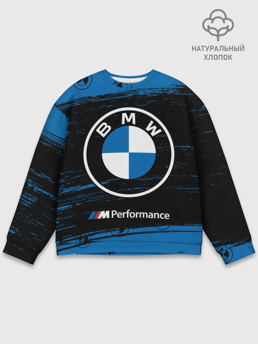 Мужской свитшот базовый / BMW / БМВ