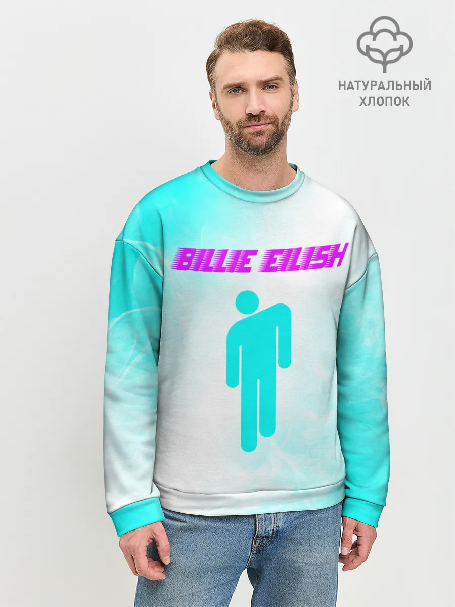 Мужской свитшот базовый / BILLIE EILISH / БИЛЛИ АЙЛИШ