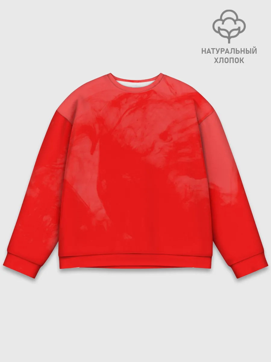 Мужской свитшот базовый / RED SMOKE