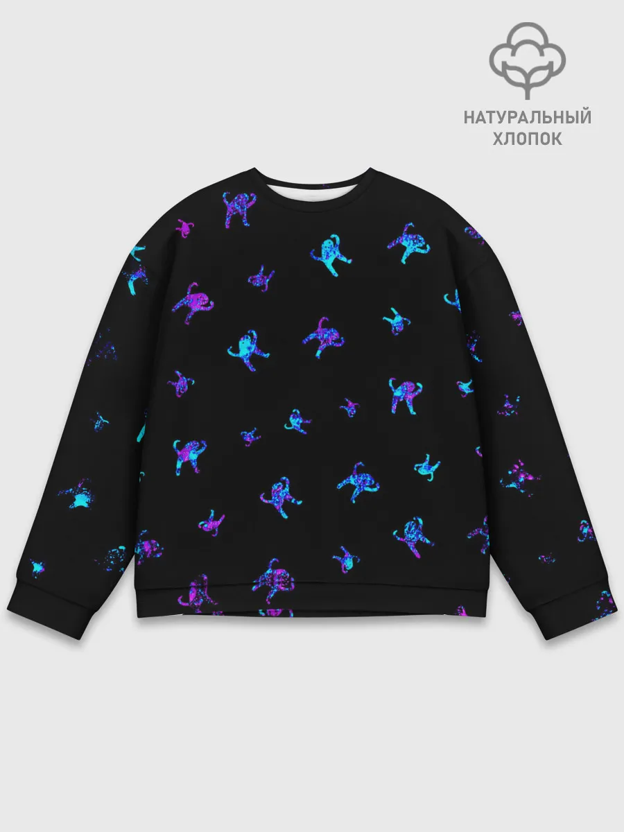 Мужской свитшот базовый / ЪУЪ СЪУКА