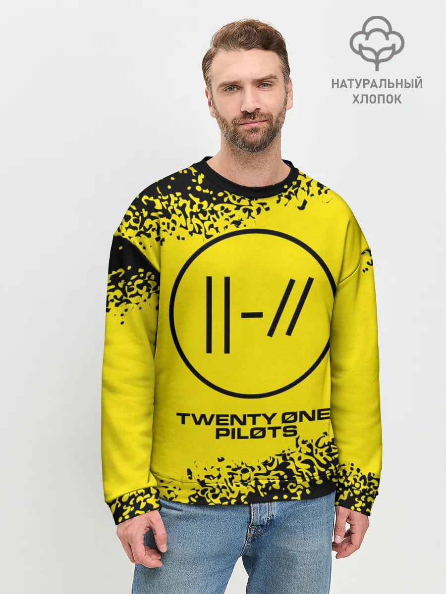 Мужской свитшот базовый / TWENTY ONE PILOTS / 21 PILOTS