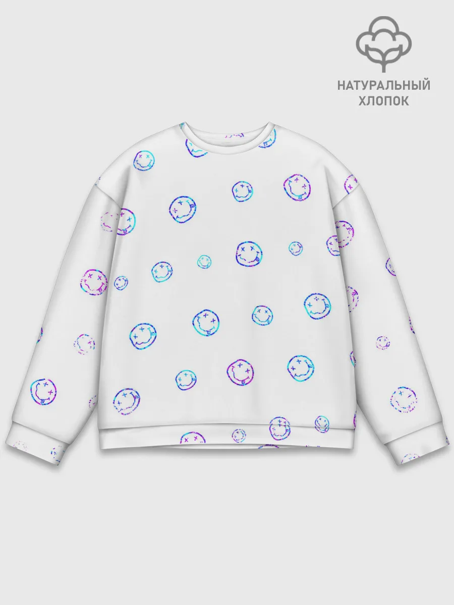 Мужской свитшот базовый / NIRVANA / НИРВАНА