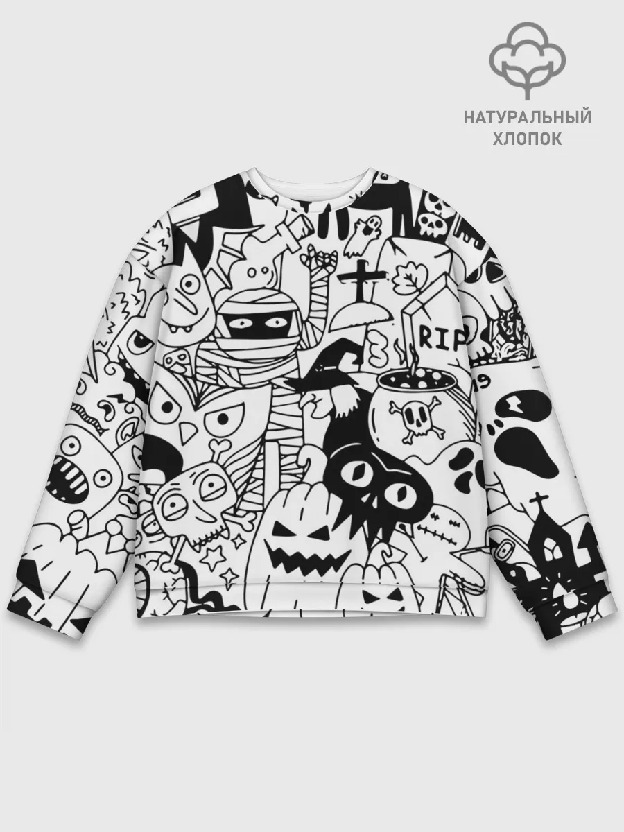 Мужской свитшот базовый / Halloween