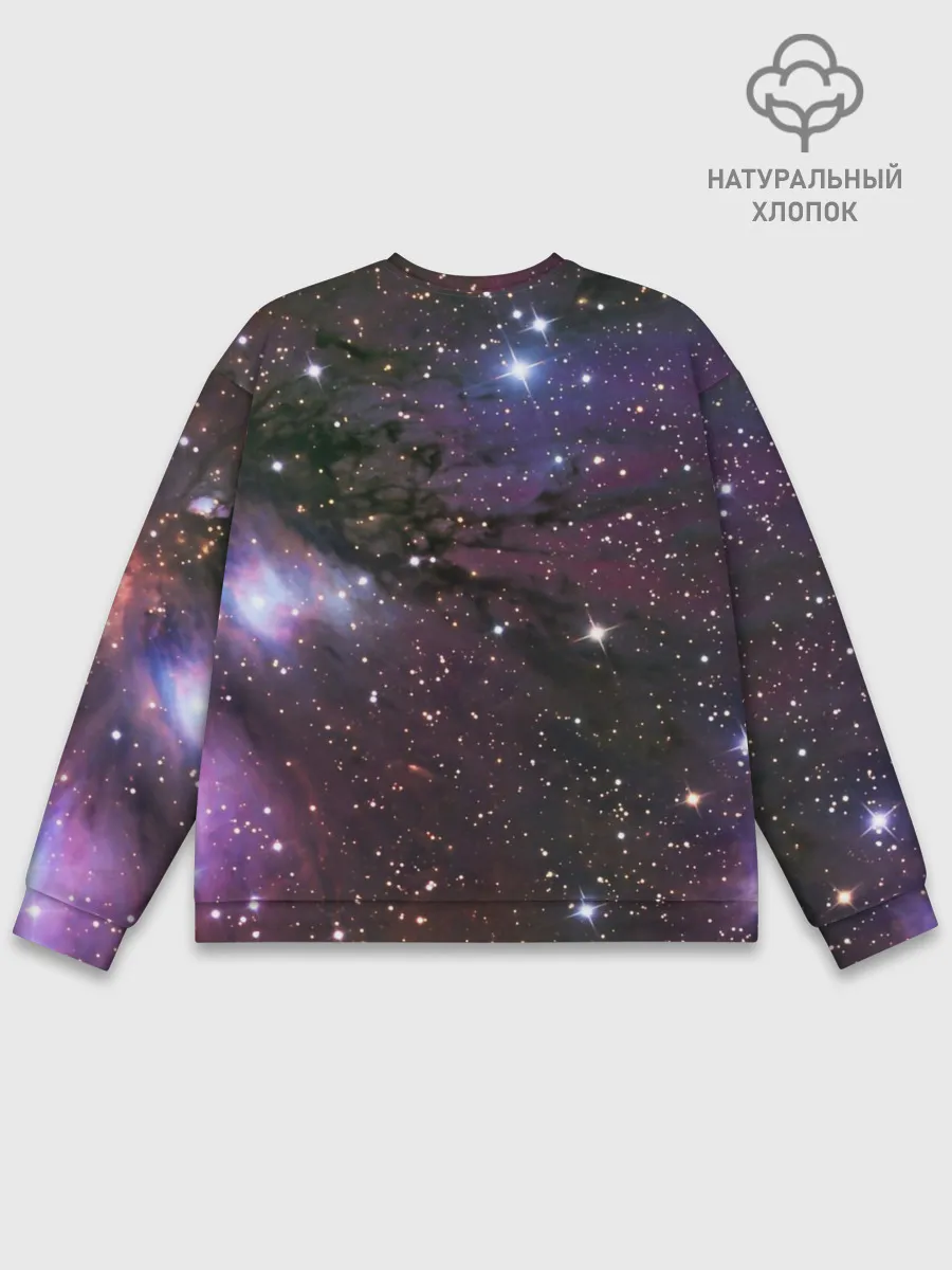 Мужской свитшот базовый / Галактика