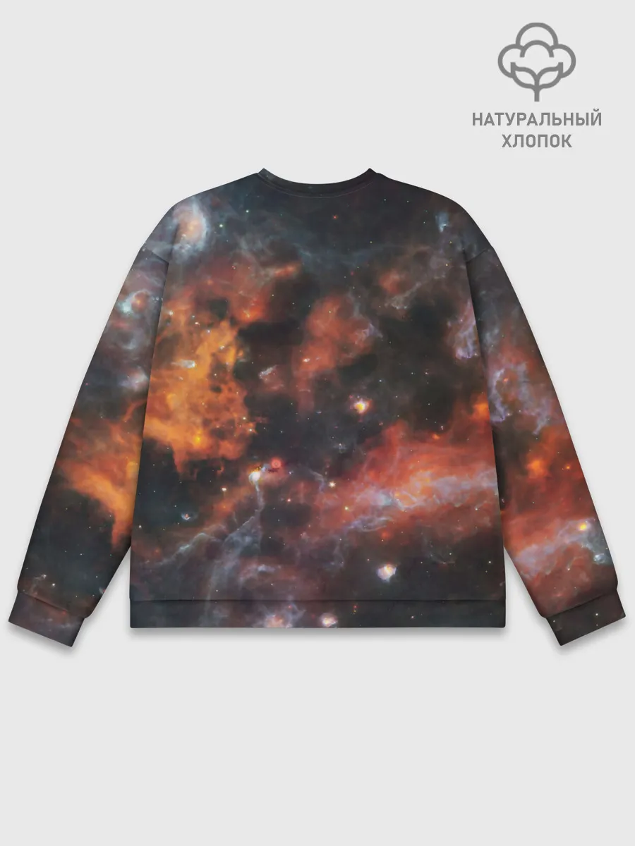 Мужской свитшот базовый / Гигантская Вселенная