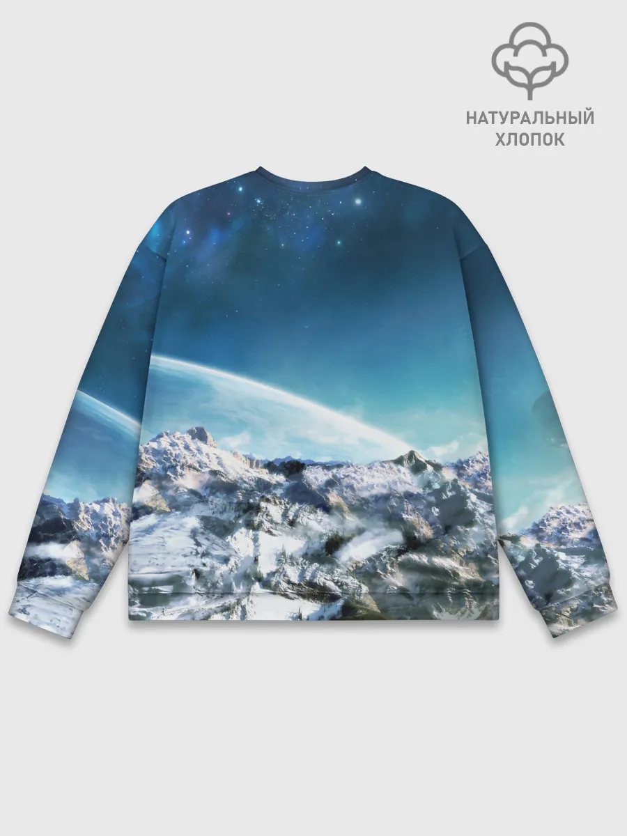 Мужской свитшот базовый / Космос