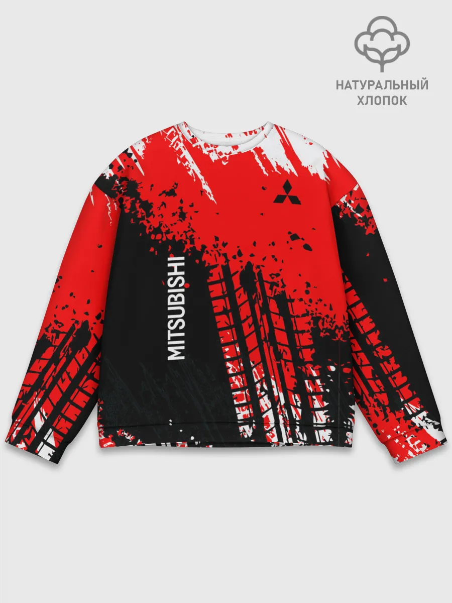 Мужской свитшот базовый / Mitsubishi