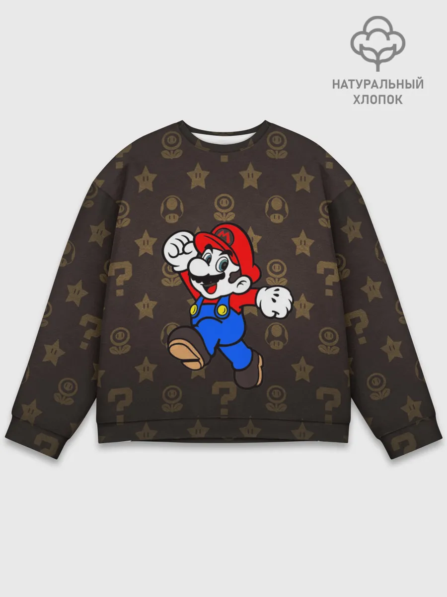 Мужской свитшот базовый / mario