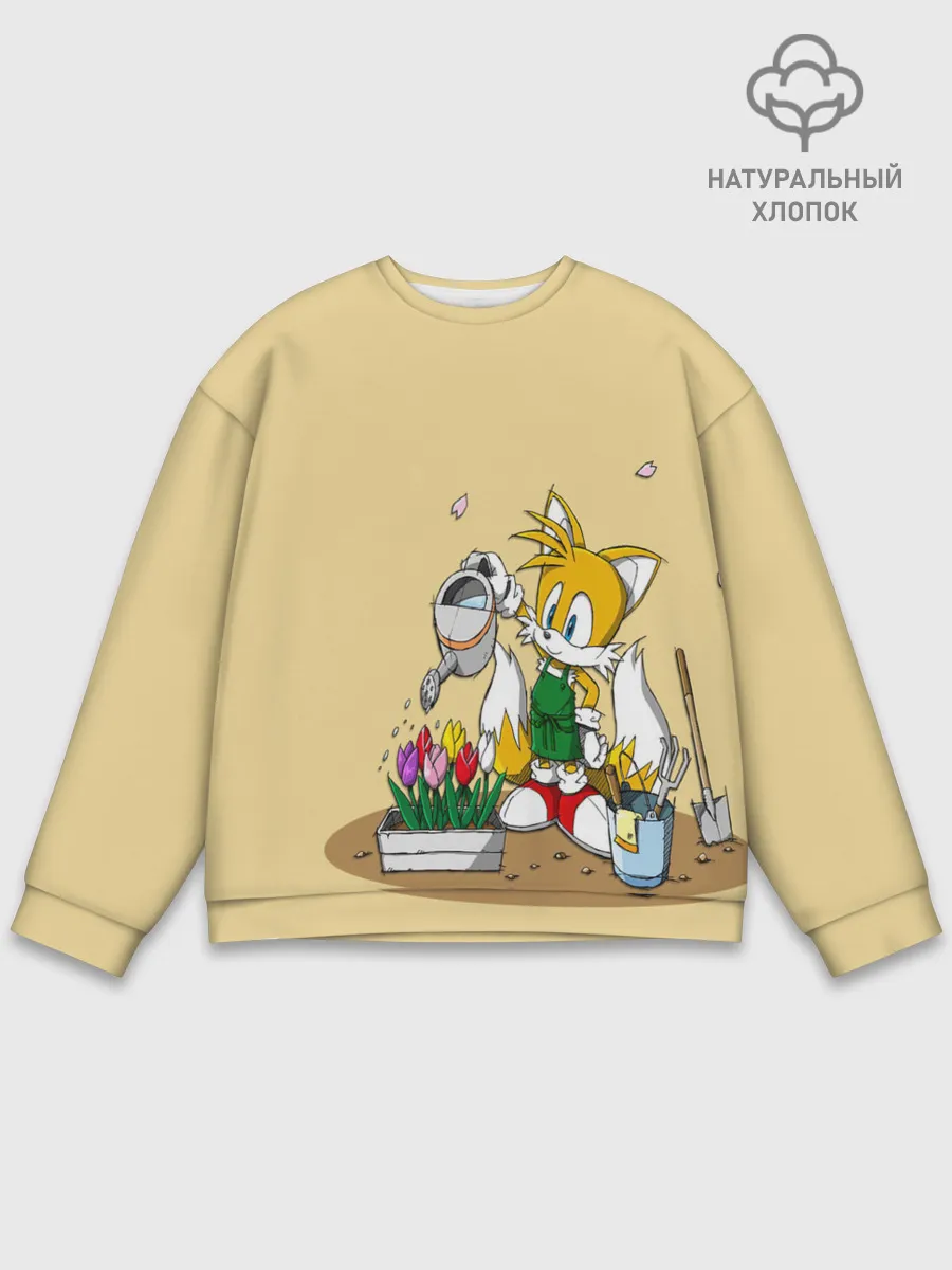 Мужской свитшот базовый / Sonic.