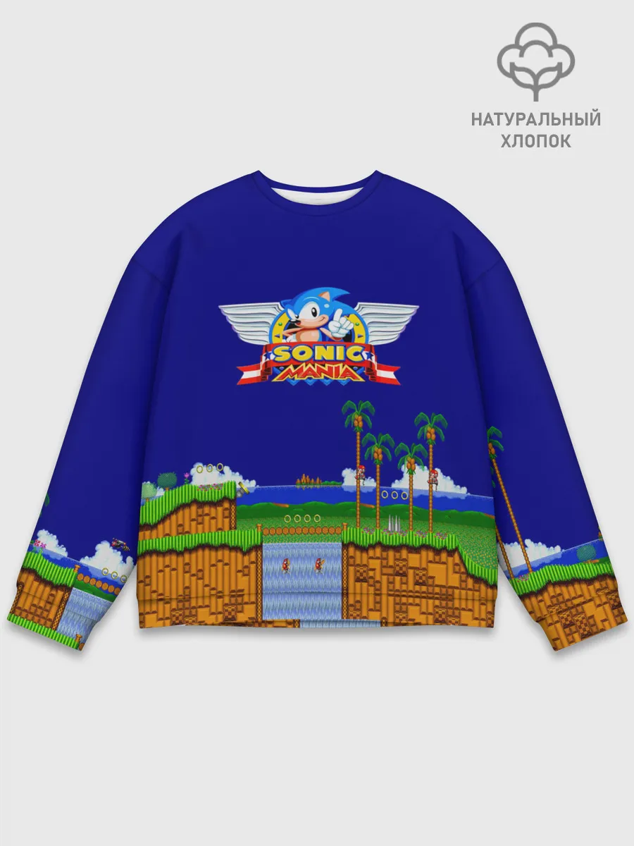 Мужской свитшот базовый / Sonic.
