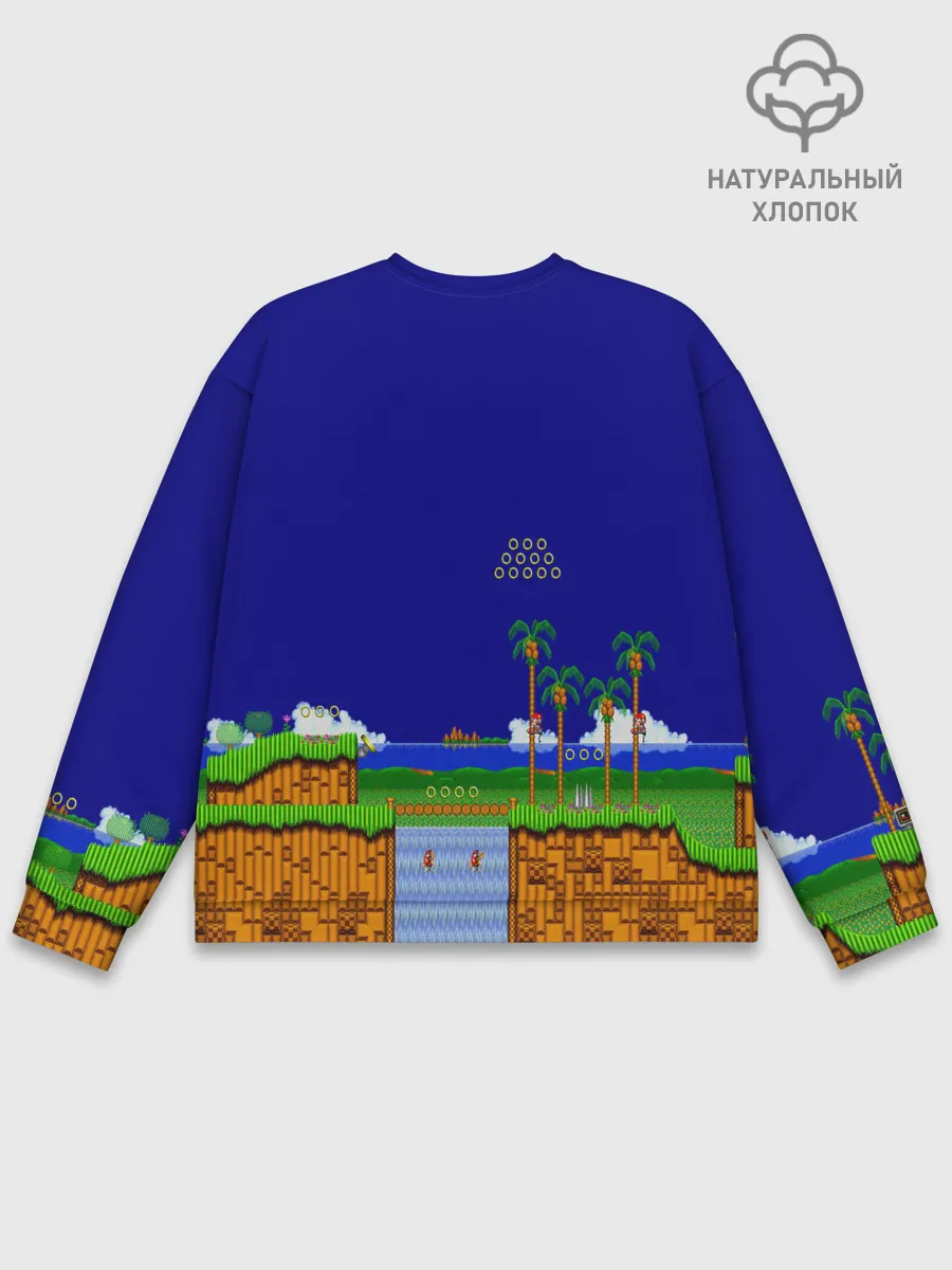 Мужской свитшот базовый / Sonic.