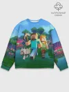 Мужской свитшот базовый / minecraft