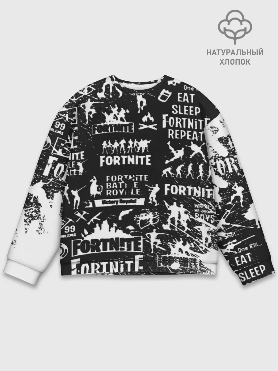 Мужской свитшот базовый / Fortnite.