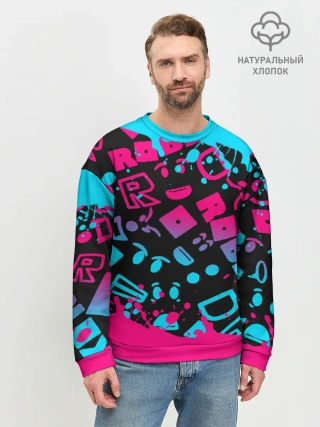 Мужской свитшот базовый / Roblox