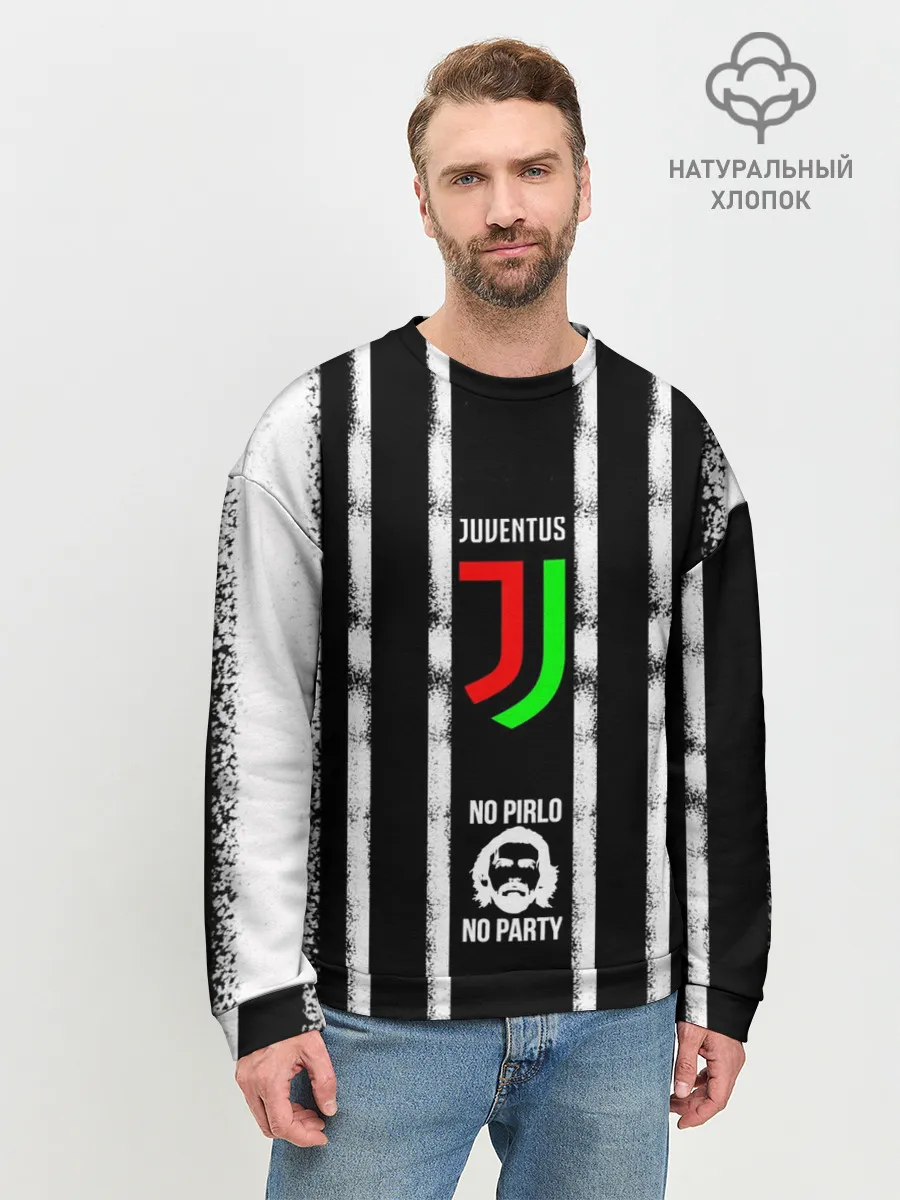 Мужской свитшот базовый / ювентус