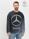 Мужской свитшот базовый / MERCEDES / МЕРСЕДЕС