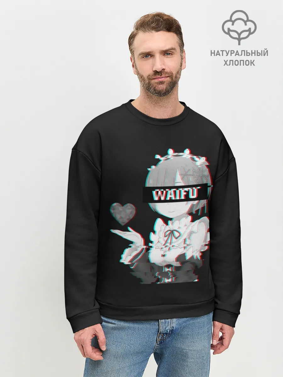 Мужской свитшот базовый / Re:Zero