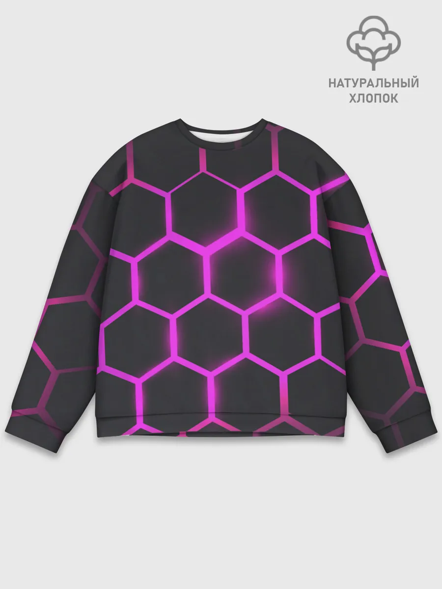 Мужской свитшот базовый / соты