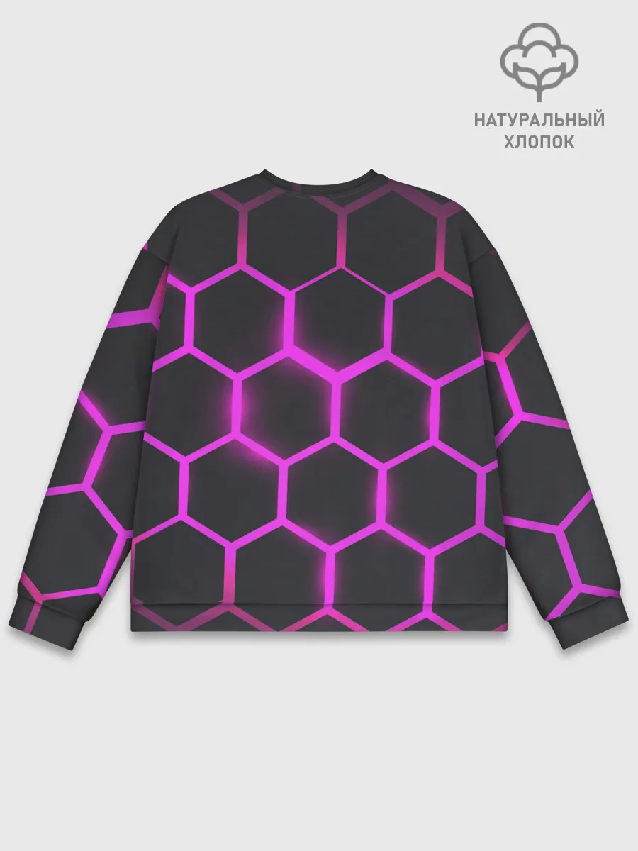 Мужской свитшот базовый / соты