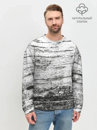 Мужской свитшот базовый / Деревянный