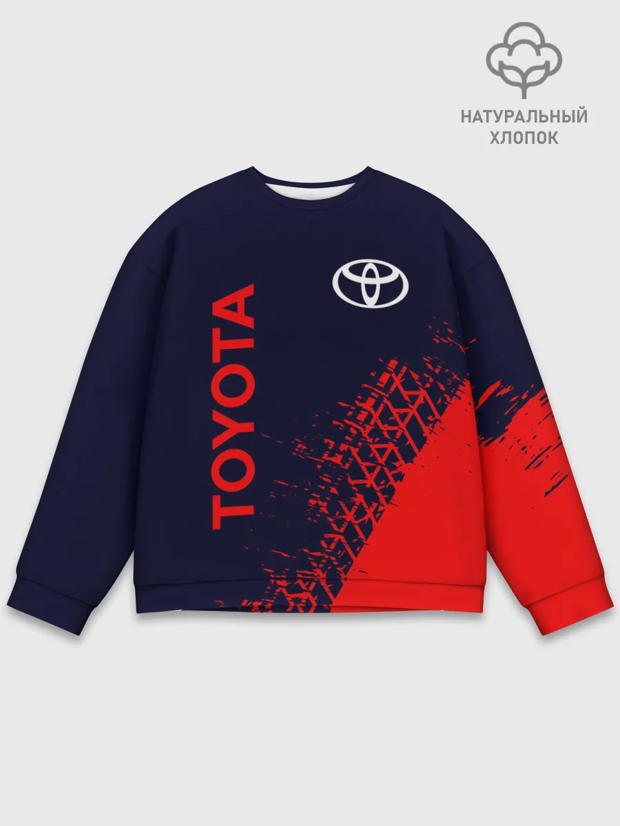 Мужской свитшот базовый / TOYOTA / ТОЙОТА