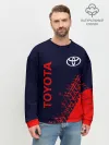 Мужской свитшот базовый / TOYOTA / ТОЙОТА