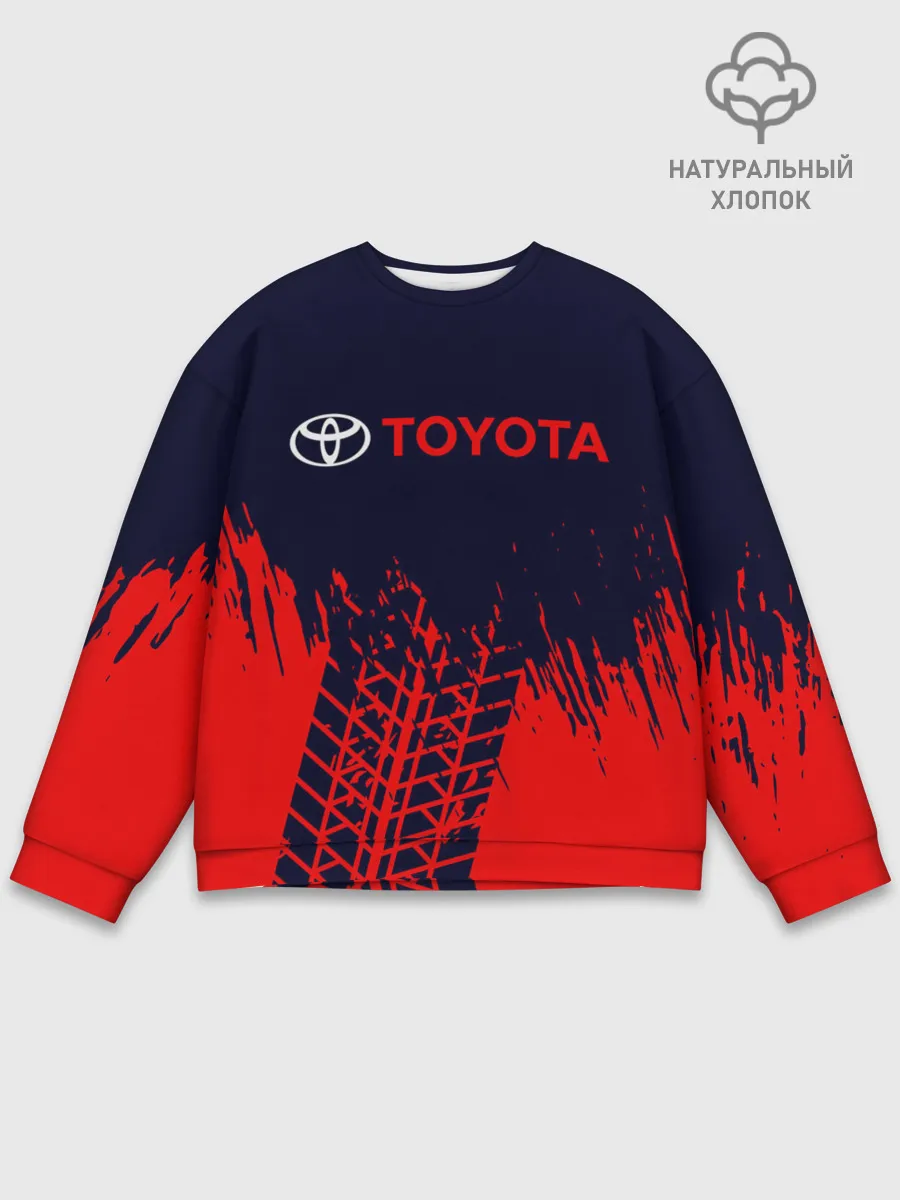 Мужской свитшот базовый / TOYOTA / ТОЙОТА