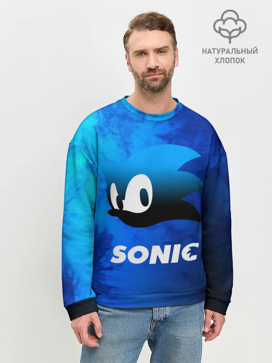 Мужской свитшот базовый / СОНИК / SONIC