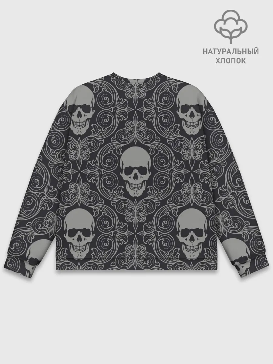Мужской свитшот базовый / Skulls