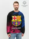 Мужской свитшот базовый / BARCELONA / БАРСЕЛОНА