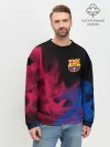 Мужской свитшот базовый / BARCELONA / БАРСЕЛОНА