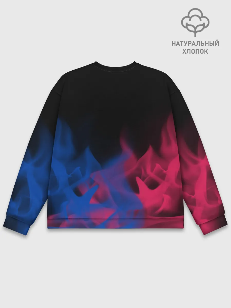 Мужской свитшот базовый / BARCELONA / БАРСЕЛОНА