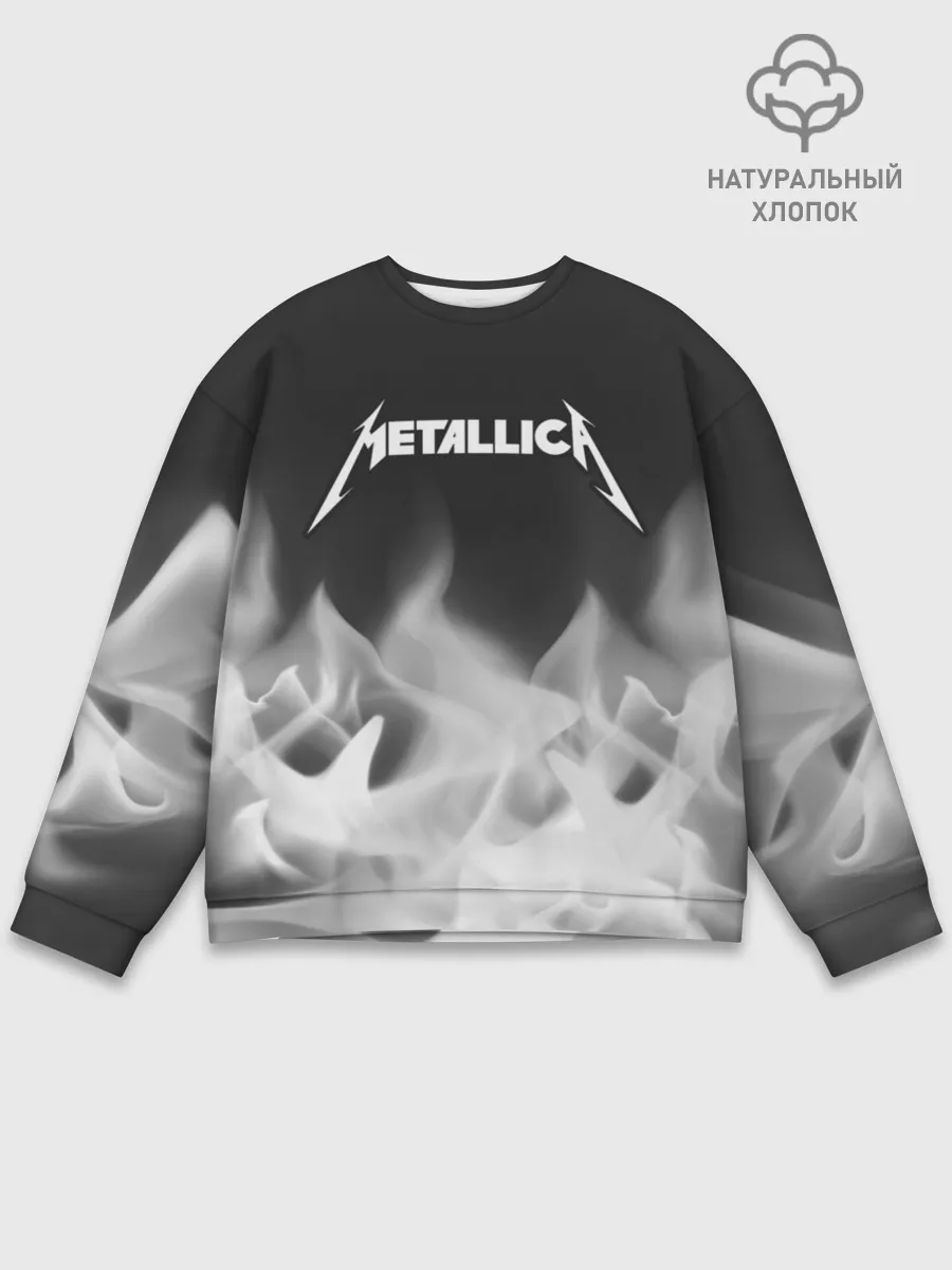 Мужской свитшот базовый / METALLICA / МЕТАЛЛИКА